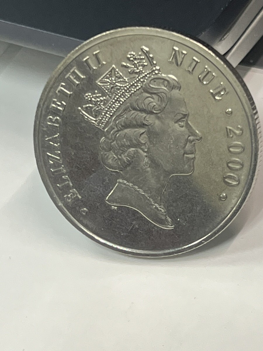 2000 Niue $1 50th Anniversary of the Peanuts Commemorative