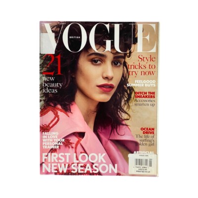 女性情報誌 Vogue US Magazine August 2017 Vogue UK Magazine August 2017 Mica Argañaraz Cover No Label VG | eBay