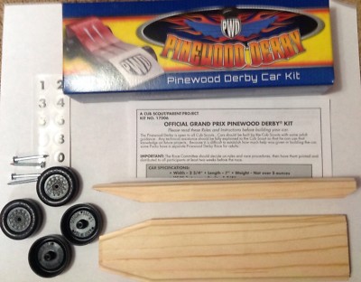 BSA Pinewood Derby precut car by Derby Tricks