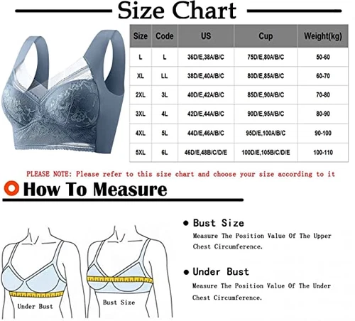 Women Posture Correcting Bra, Wireless Push-Up Ergonomic Comfort Crossover - Picture 2 of 18