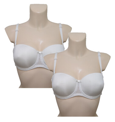 Triumph B-Ware 2er Pack Beauty-Full Essential WDP BH mit Bügel Größe 80C weiß