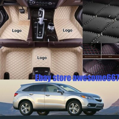 For Acura RDX RL RLX RSX TL TLX TSX Car Floor Mat Handmade 3D Custom Waterproof