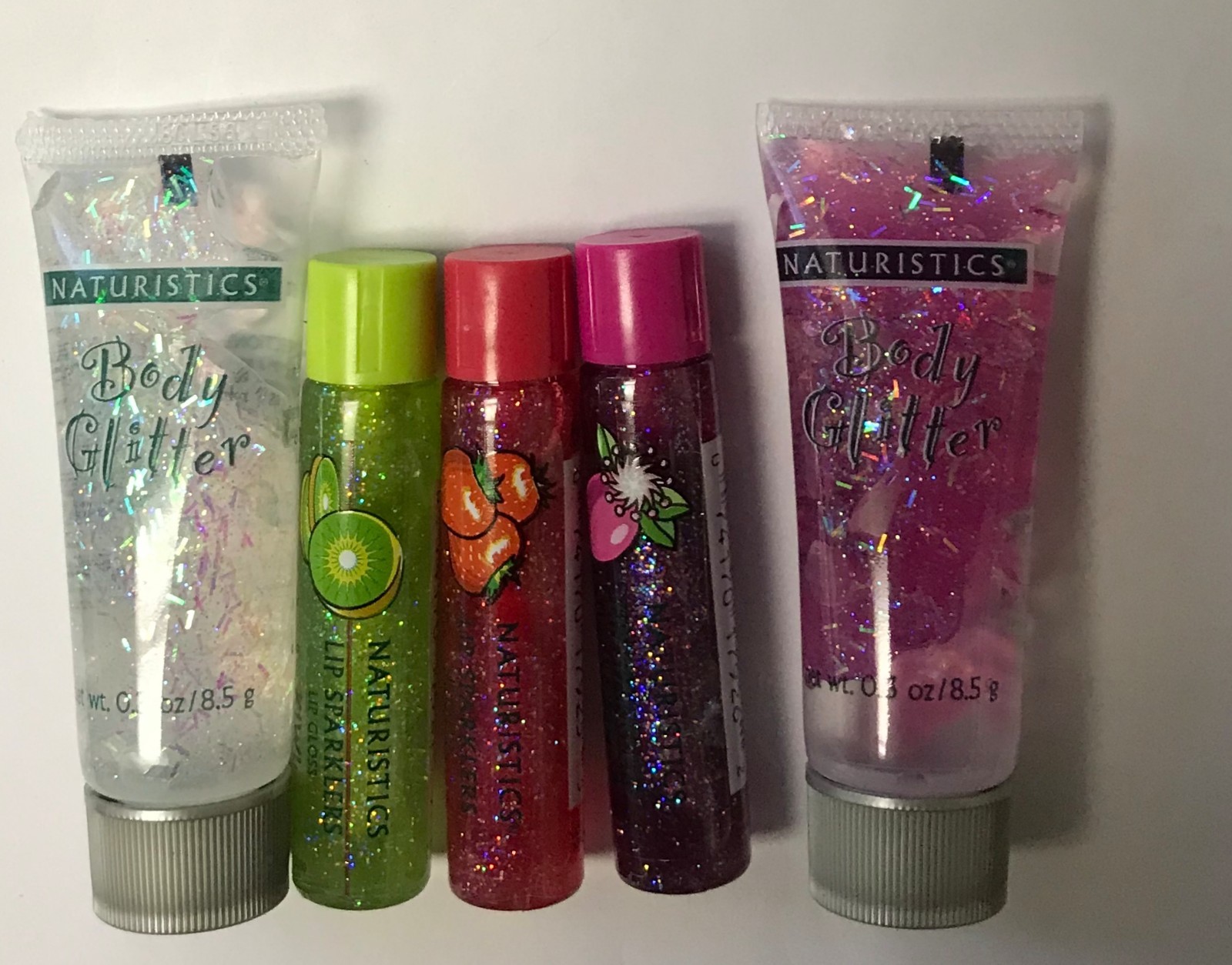 Lot of 384 Naturistics Lip Sparklers / Body Glitter Please read below