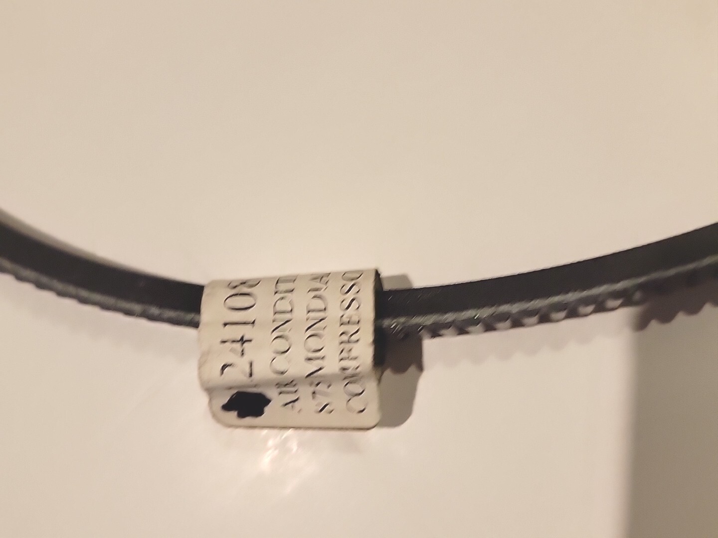 Ferrari Air Conditioning Belt 875 Mondial With Rotary Compressor Genuine New