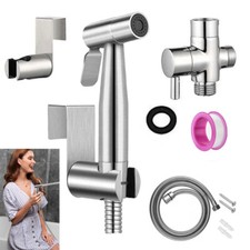 Luxury Handheld Bidet Toilet Jet Spray Muslim Hygienic Shattaf Douche Shower Kit