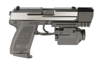 Match Weight - Compensator with Light Rail - Fits HK USP Compact 9