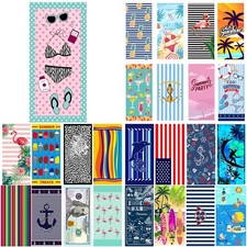 3D Print Summer Bath Towel Holiday Beach Swim Towel Turt Microfiber 70*140cm