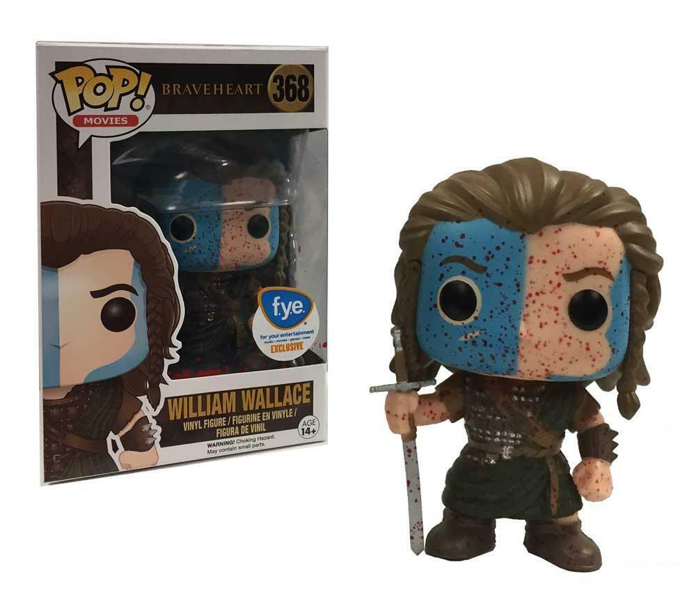Braveheart Funko POP! Movies William Wallace Vinyl Figure [Bloody