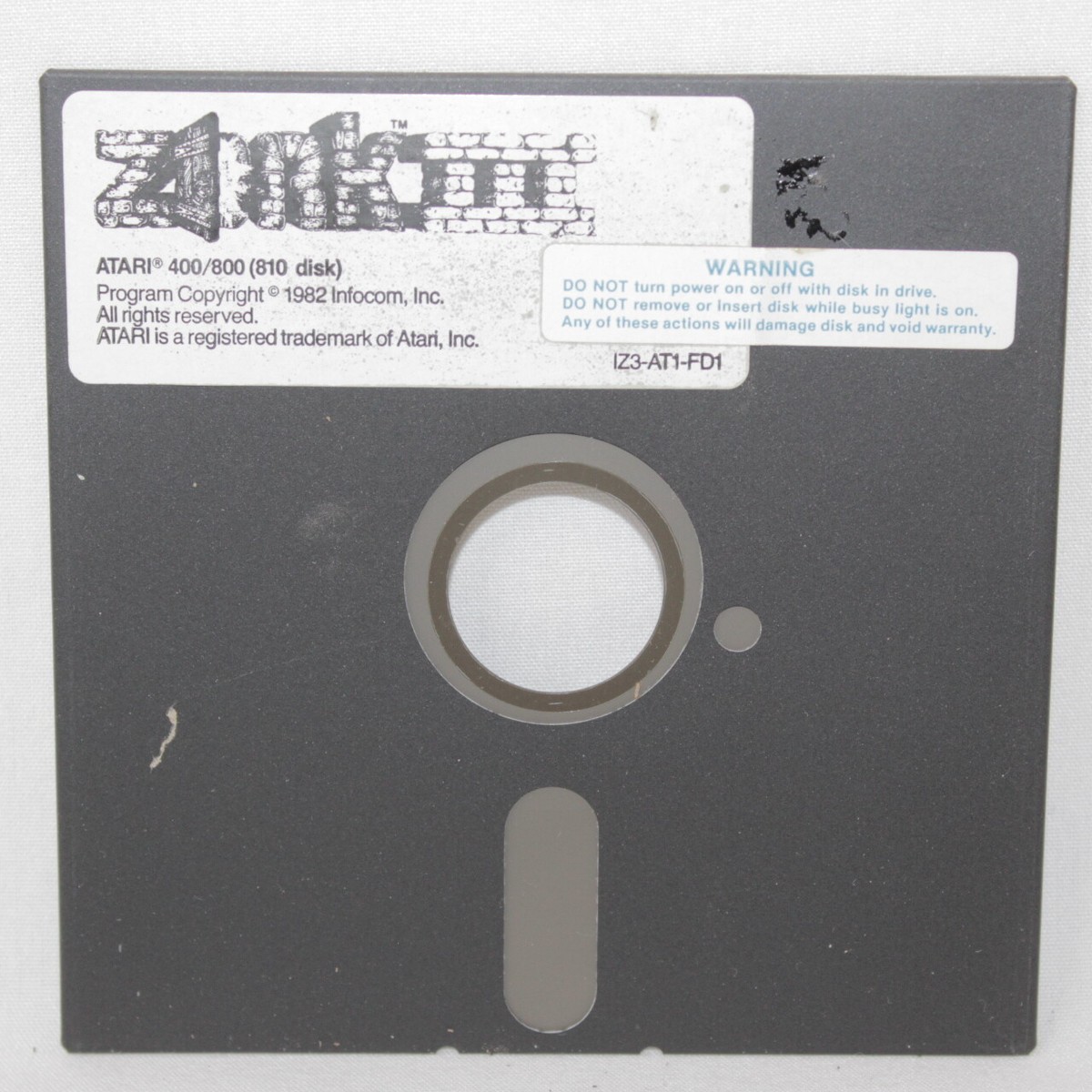 VTG Zork III 1982 Infocom Atari 400/800 Computer 5 1/4