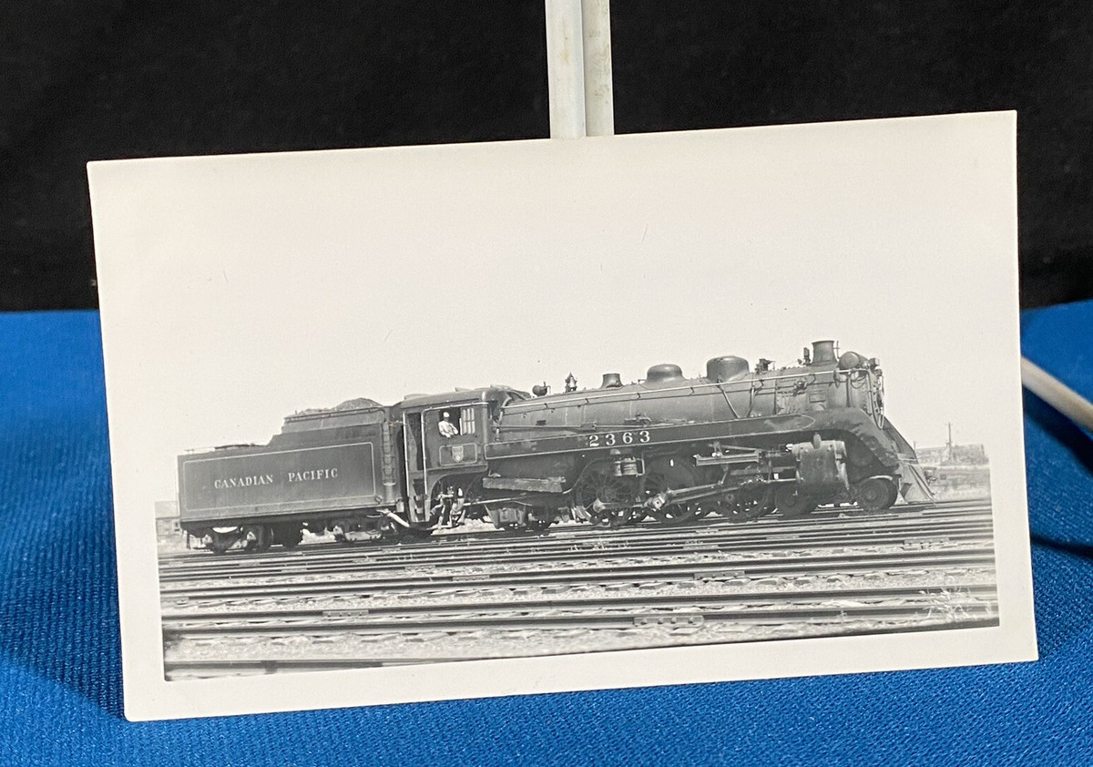 【C92】ハピサム ILLISIONSTA!!! Canadian Pacific Railway Steam Locomotive 2363 Vintage Photo | eBay