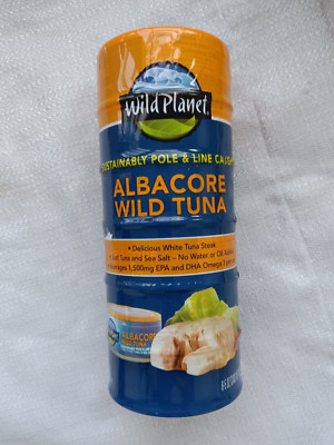 Wild Planet Albacore Wild Tuna Fish 5 oz Can 6-count Kosher NON GMO Gluten-Free