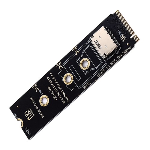 M.2 NVME PCIe4.0 SSD To SFF-8612 Adapters M.2 PCLe To SFF-8612 Extension Cards - Photo 13/18
