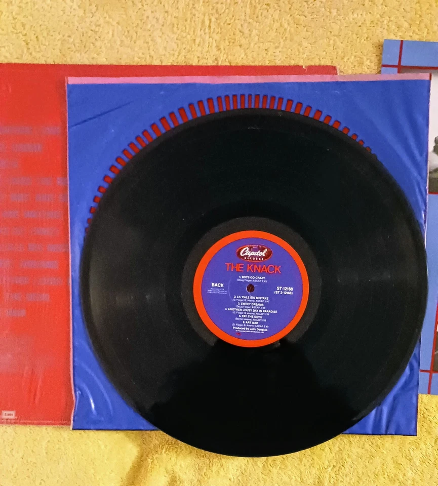 THE KNACK Round Trip 1981 LP Record Power Pop New Wave Capitol V nm C,nm Shrink - Image 3 of 4