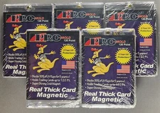 5x Pro Mold MH120 Original 120pt Magnetic Card Holder One Touch  -Made in USA!