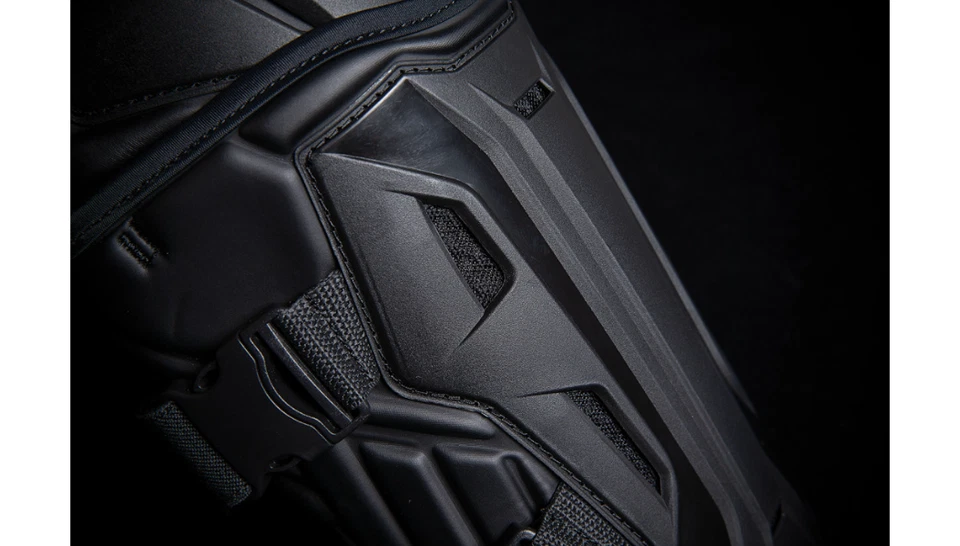 NUEVO ICON 2704-0495 Field Armor 3 Rodilleras - Negro - L/XL - MOTOCICLETA Foto 3 de 4