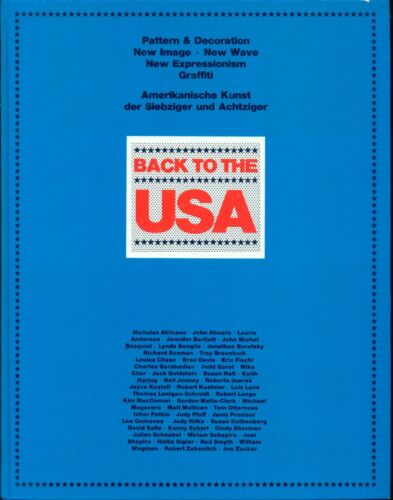 Back to the USA. Rheinland Verlag 1983. testo in tedesco - Afbeelding 1 van 1