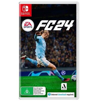 EA Sports FC Football Club 24 Nintendo Switch Soccer Football Sports Video  Game