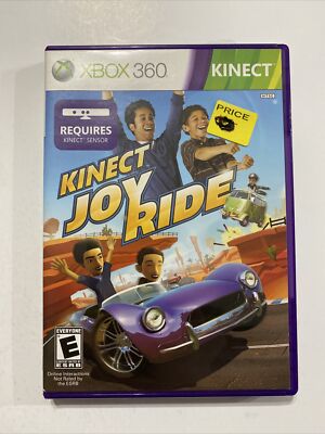 Kinect Joy Ride (Microsoft Xbox 360, 2010) With Manial