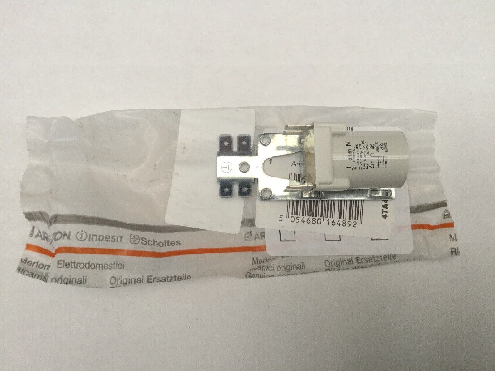 Ariston Dishwasher Mains Filter Suppressor Capacitor LS620A LS620AAUS