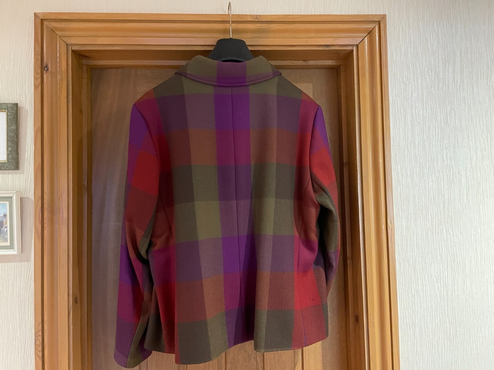 Avoca [Ireland] Ladies Wool Jacket 18UK, beautiful mix of colours, Exc