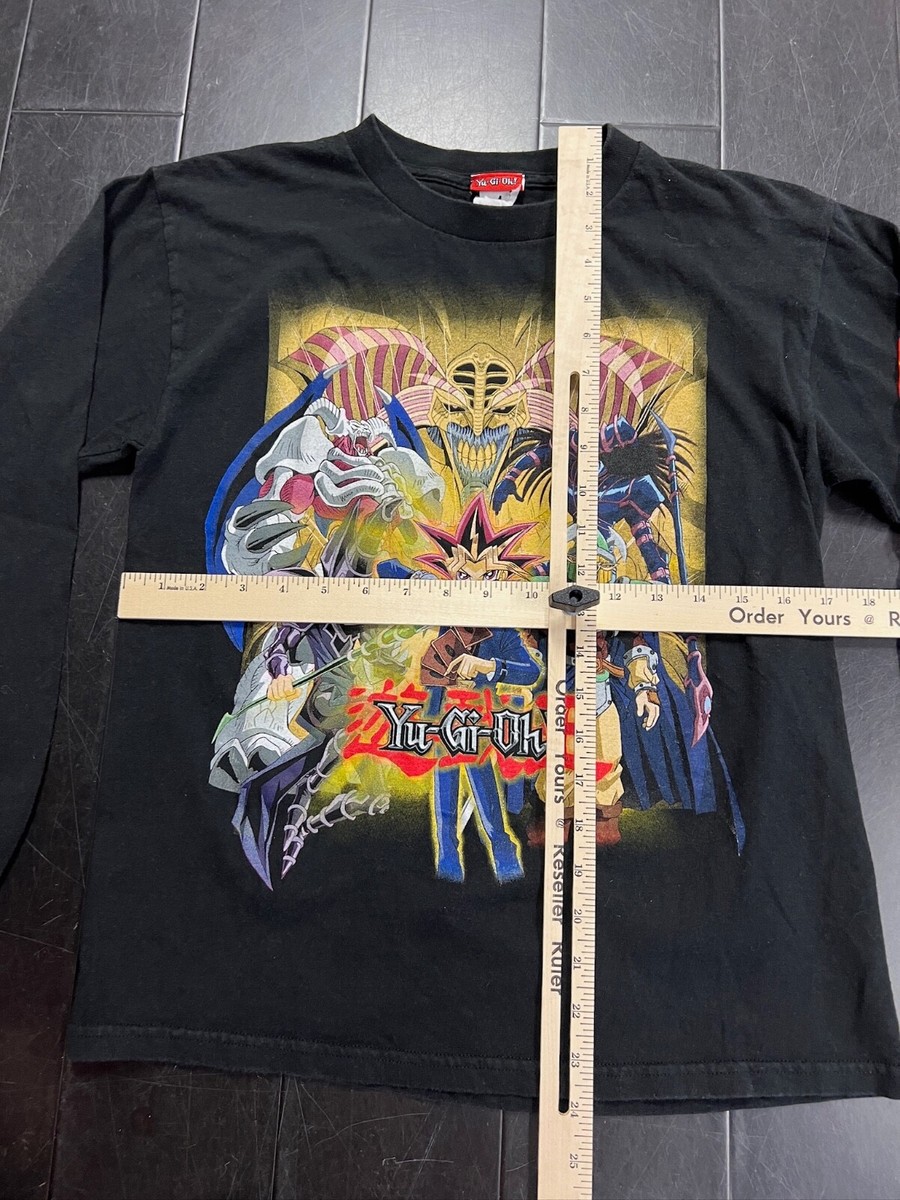Vintage Yu-Gi-Oh Long Sleeve Graphic T-Shirt Youth Large Or Men's