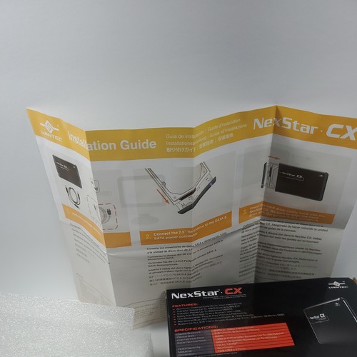 Vantec NexStar. CX External 2.5” Hard Drive Enclosure eSATA & USB 2.0 Interface - Picture 13 of 14