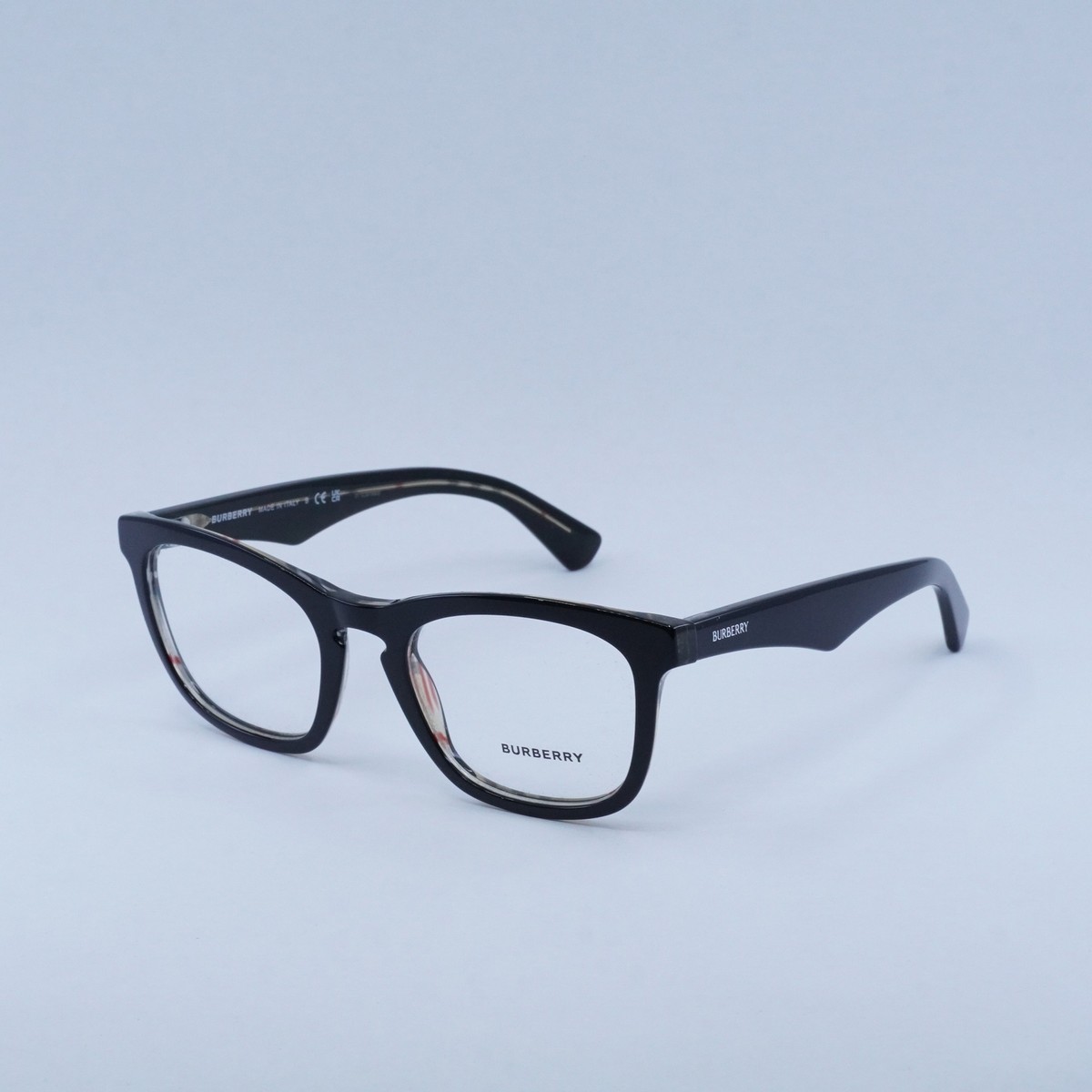 NEW BURBERRY BE2417 4121 Top Black On Vintage Check 53mm  display picture 3