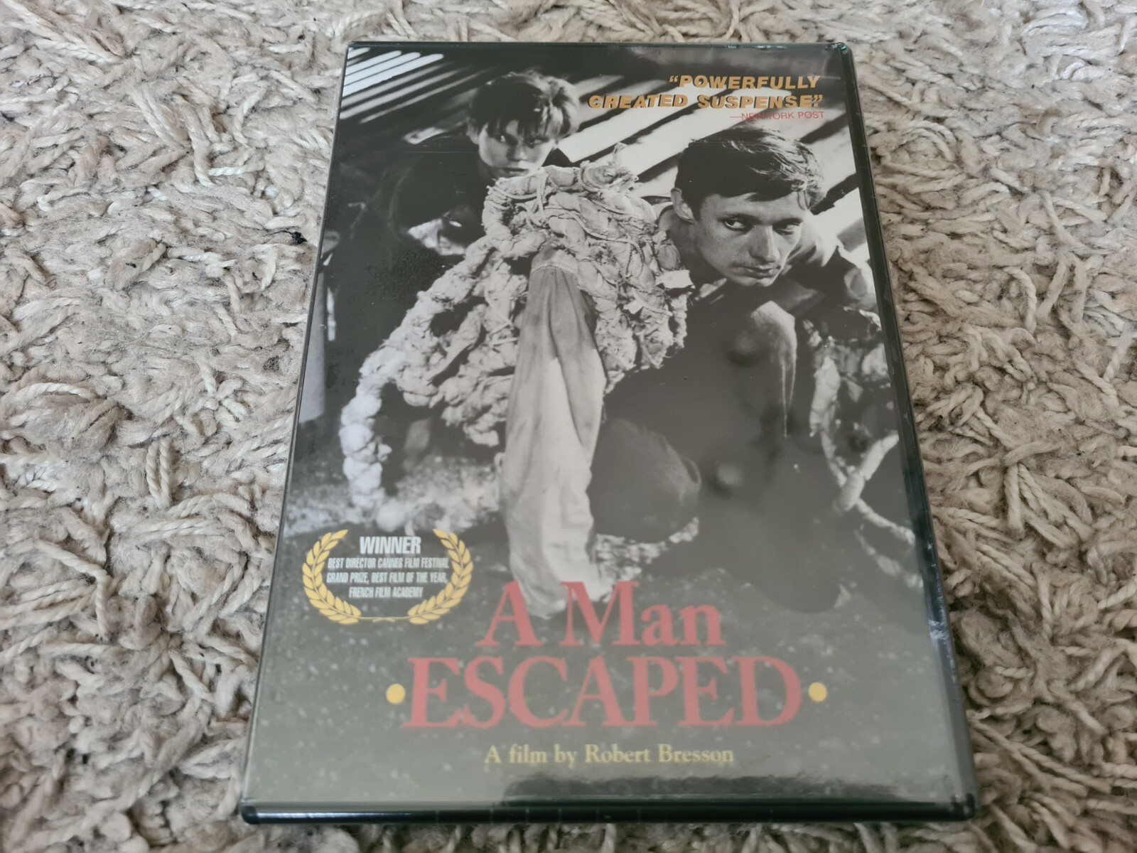 New & Sealed A Man Escaped Dvd REGION 1 Robert Bresson New Yorker Video