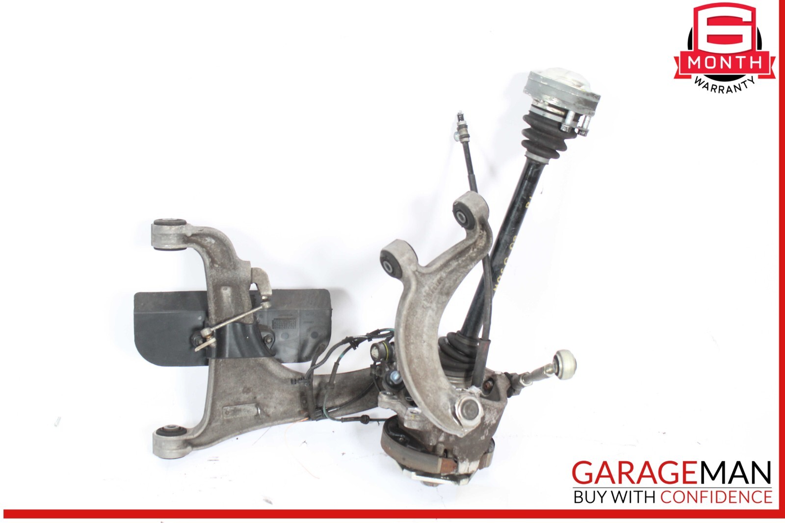 03-10 Maserati GranTurismo S M145 Rear Left Side Spindle Knuckle Hub OEM