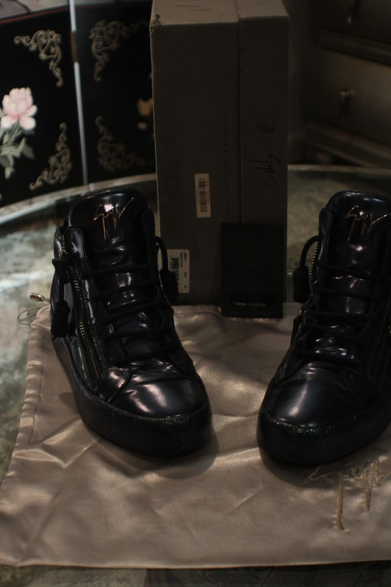 Giuseppe Zanotti Navy Mirror CINA Mid Sneaker UK42 | eBay