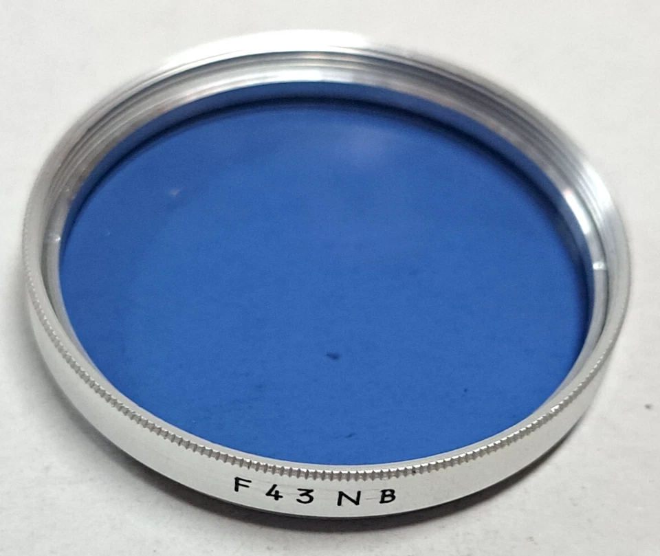 NOS Minolta 43mm filter 80B color conversion for 8mm video camera FB43NB - Image 2 of 4