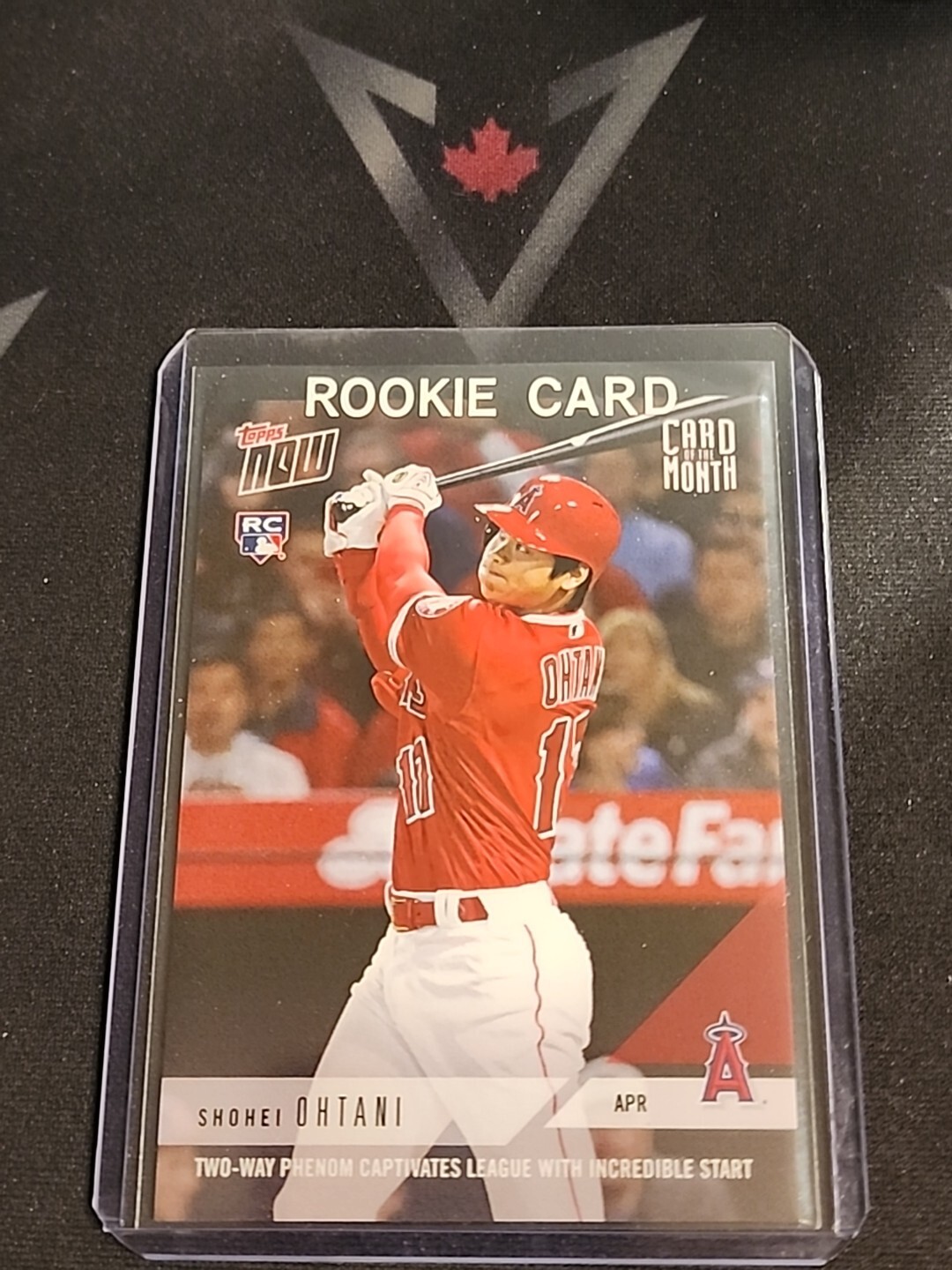Shohei Ohtani RC 2018 Topps NOW April Card Of The Month Rookie #M-APR