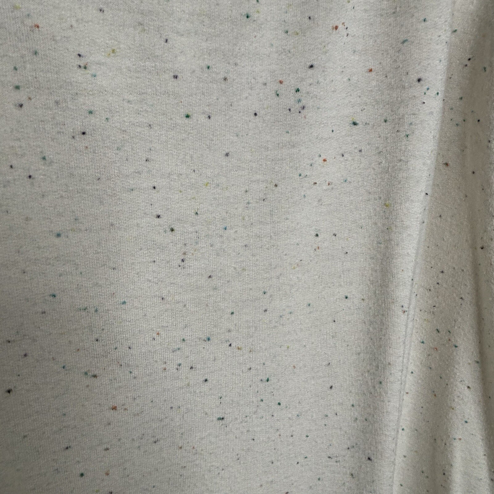 Three Dots Pullover Ivory Speckled Sweatshirt Siz… - image 2