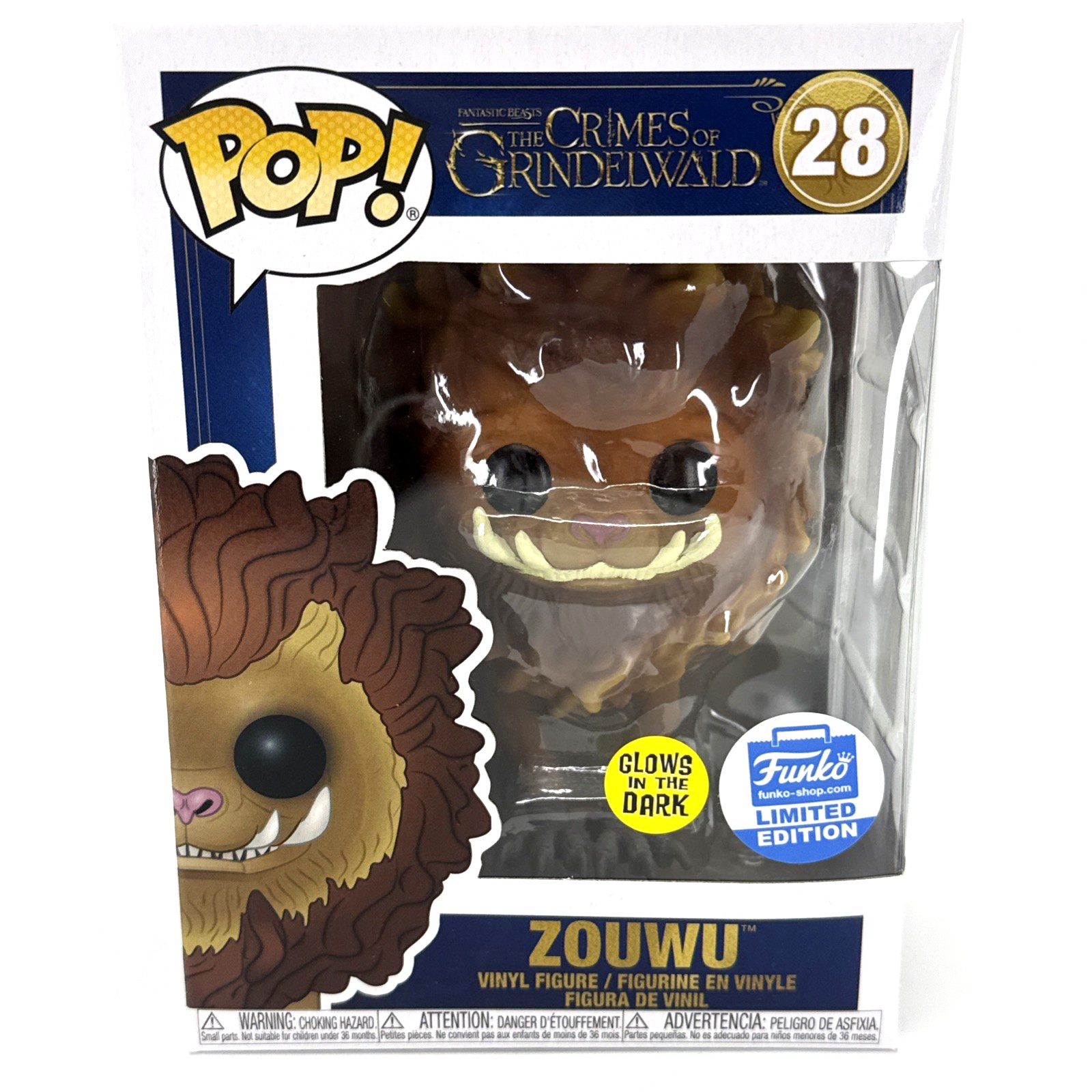 Zouwu Funko Pop! #28 Fantastic Beasts The Crimes Of Grindelwald Gitd Exclusive
