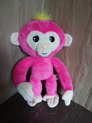 WowWee Fingerlinge Affe bestickte Augen Sound biegsame Arme Beine Kuschel Video