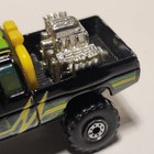 Vintage Hot Wheels Black Nissan Hardbody 1/64 Diecast Race Truck — photo 5