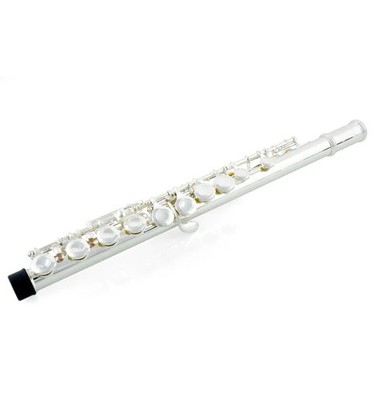 Flute JINYIN JYFL-2000S E-Key 16 Holes Closed Cupronickel Silvering with case