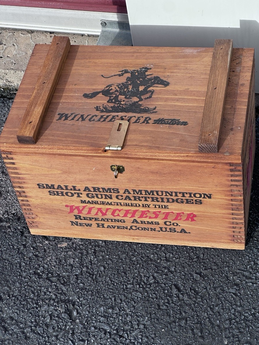 Vintage Winchester Western 500 Repeater Wooden Box | eBay