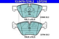 Ate Bremsscheiben Ø330MM + BremsbelÄGe Vorne FÜR Bmw 3 X1 Bmw