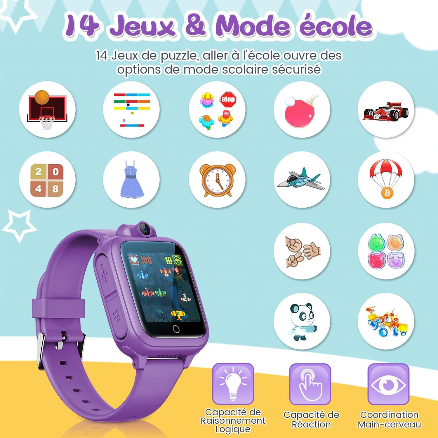 Orologio intelligente per bambini, nuovo foto 6
