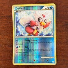 Delibird 39/123 Reverse Holo Uncommon HeartGold SoulSilver Pokemon Card on eBay