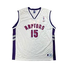 Vintage 90s Champion Toronto Raptors Vince Carter NBA jersey XL