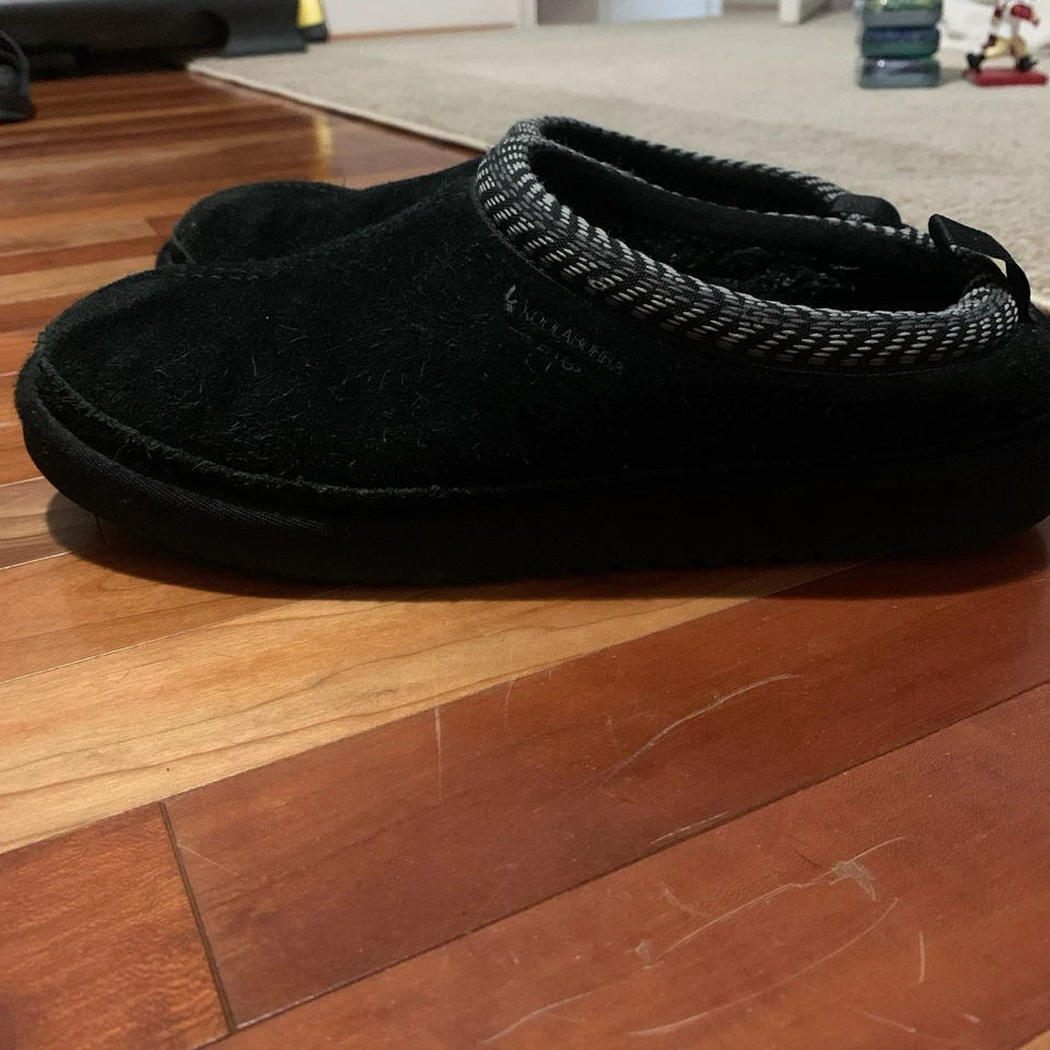 Koolaburra By UGG Burree Slippers Women's 8M Black Suede A182 - Image 2 of 3