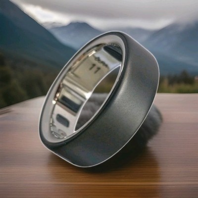 OURA Ring 4, Stealth, Größe 11, Smart Ring, Herstellergarantie