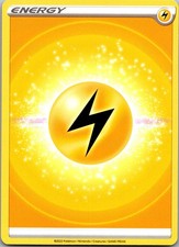 Lightning Energy 155/159 Ultra Rare Crown Zenith Pokemon Holo Lightly Played