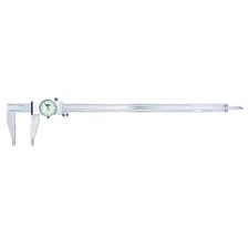 INSIZE 1316-24 Dial Caliper,0-24" Range,3" Jaw D,White 409N95