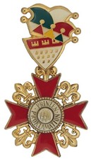 Karnevalsorden Köln Festkomitee Prinzenproklamation 1990 Spange Orden Karneval