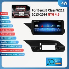 Android 14 Display f Mercedes Benz E W212 NTG 4.5 Bluetooth USB Navi 10,25"