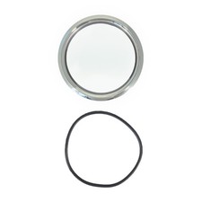 KIT GLAS CHROMRING RAHMEN KILOMETERZ&Auml;HLER VESPA PX 125 150 200 1^ SERIE