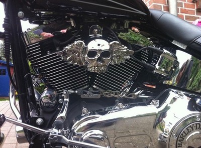 Harley Davidson Skull Cover '' Unikat aus den USA''